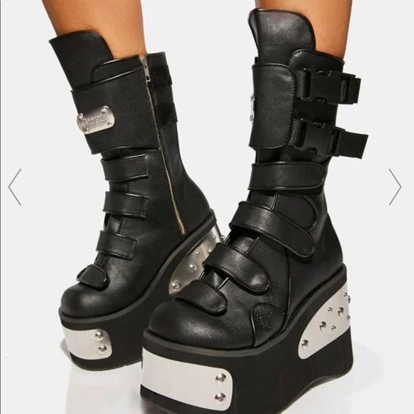 🖤Demonia Kera-108 Platform Boots! (SOLD OUT ONLINE) - Picture 5 of 5